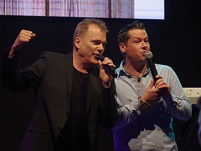 Chris Metzger als Schlagerstar beim Singener Frühlingsfest