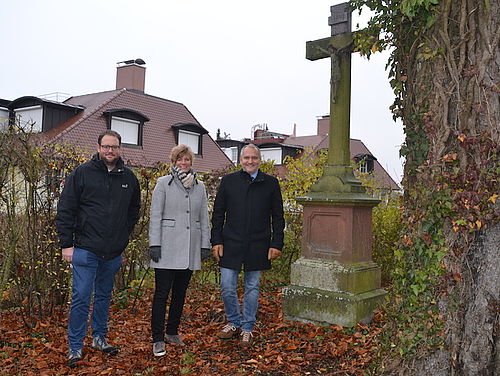 Restaurierung Hohes Kreuz auf der Mettnau